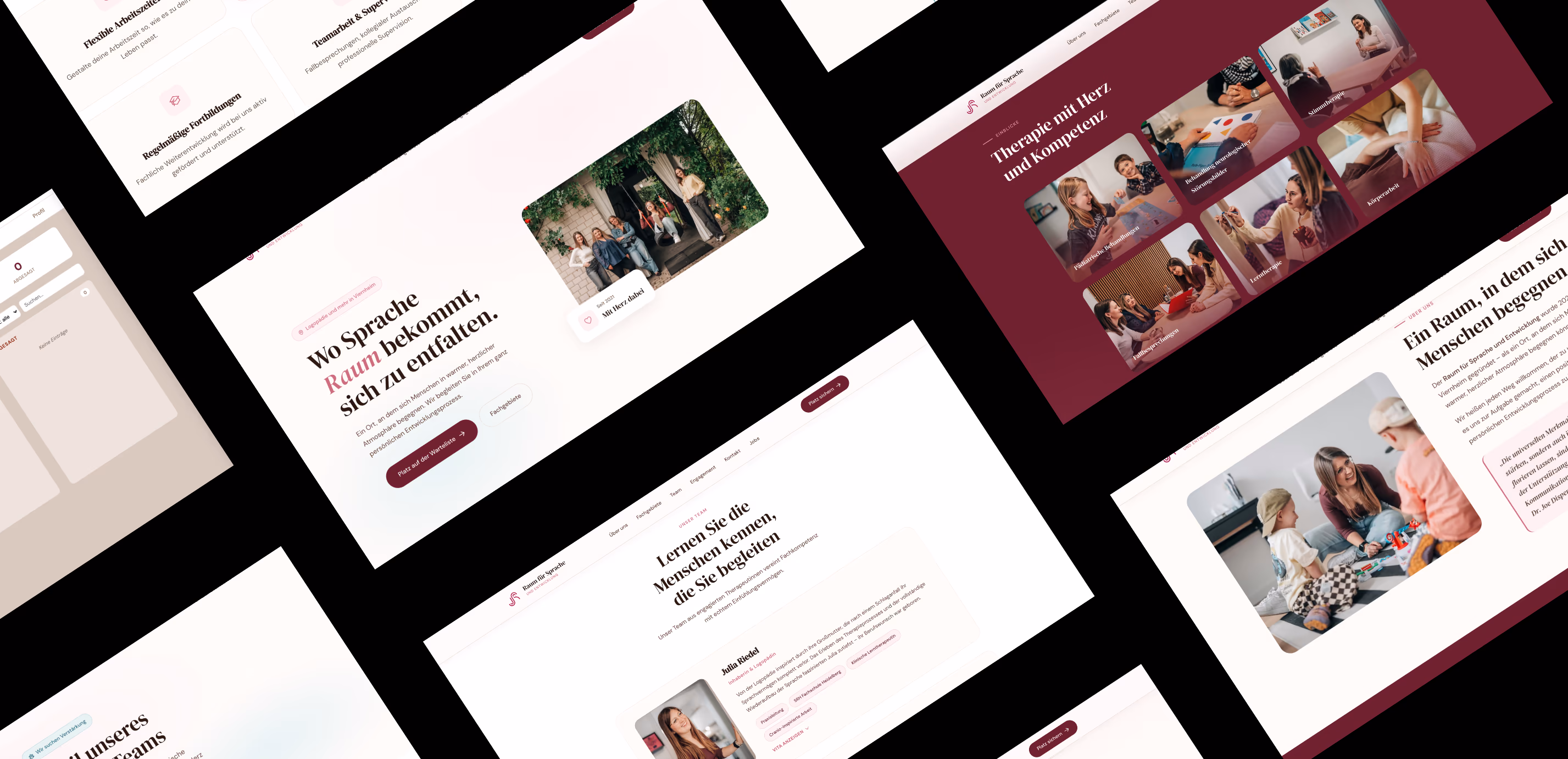 Webdesign Referenz Raum für Sprache und Entwicklung — Logopädie Viernheim, Neo1 Media